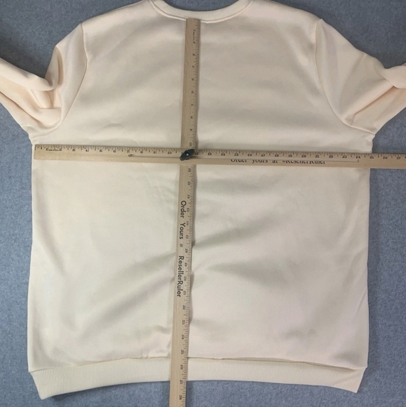 Taylor Swift Sweatshirt The Eras Tour Crew Neck Size XXL Cream Tan - Picture 6 of 10